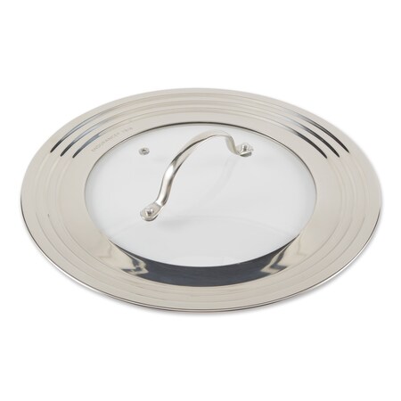 Rsvp International Universal Lid  - 7-12in with Glass UNIV-G